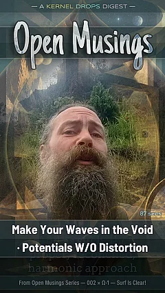 Make Your Waves in the Void · Potentials W/O Distortion